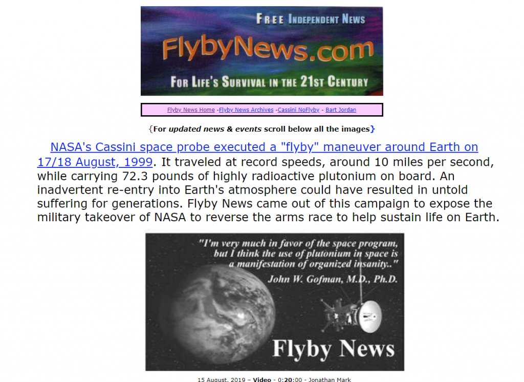 flyby news